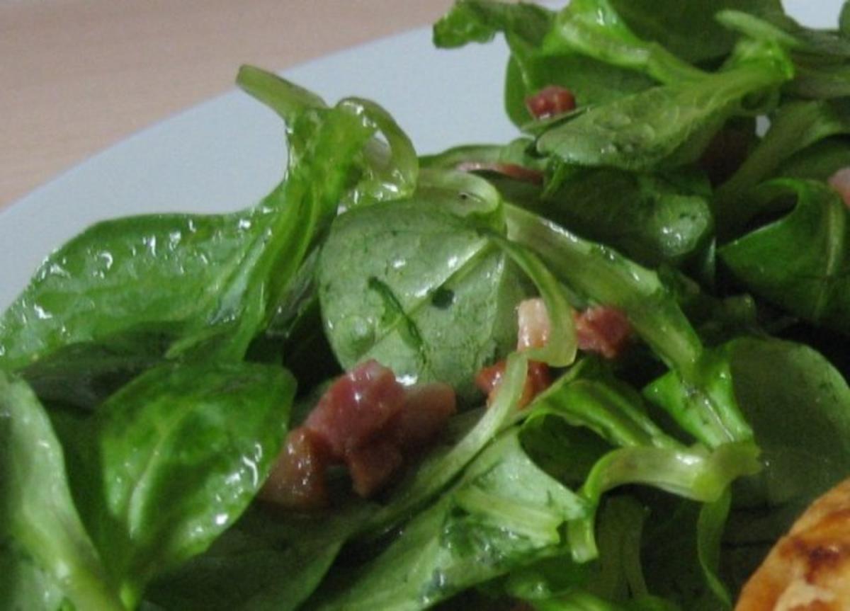 Feldsalat mit Speck - Rezept mit Bild - kochbar.de