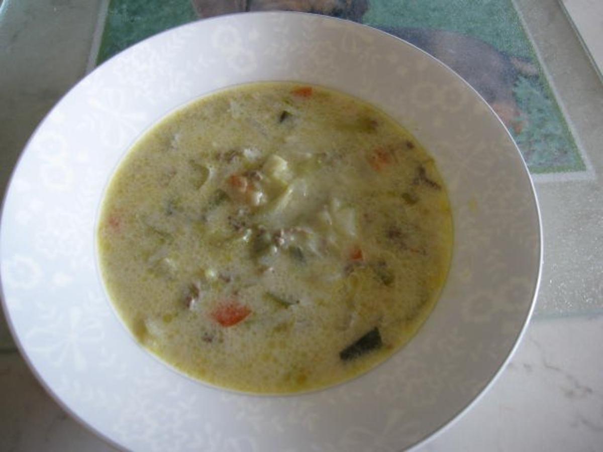 Fenchel-Hack-Käse Suppe - Rezept - Bild Nr. 2