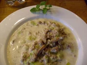 Lauch-Käse-Suppe - Rezept