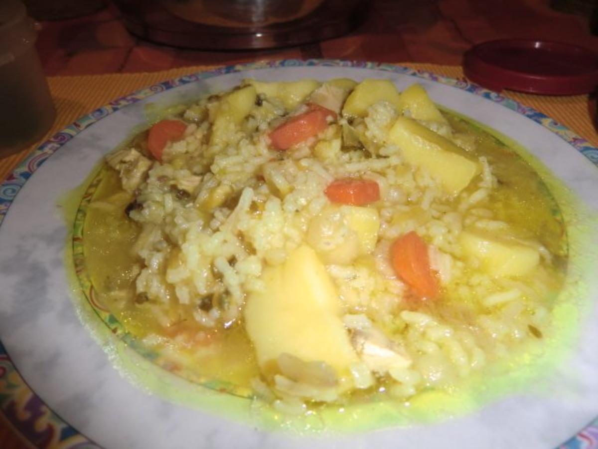 Mein Wintereintopf - Hühner-Reis Gemüse-Eintopf - Rezept - Bild Nr. 5