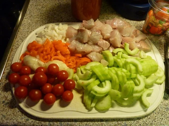 Fisch: Seelachs in Gemüsesoße - Rezept - Bild Nr. 3