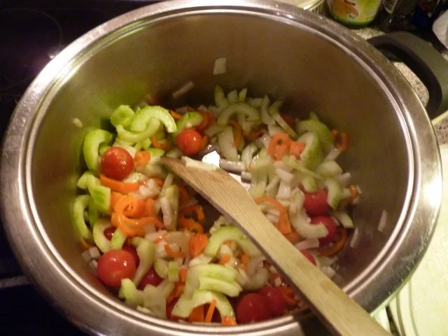 Fisch: Seelachs in Gemüsesoße - Rezept - Bild Nr. 4