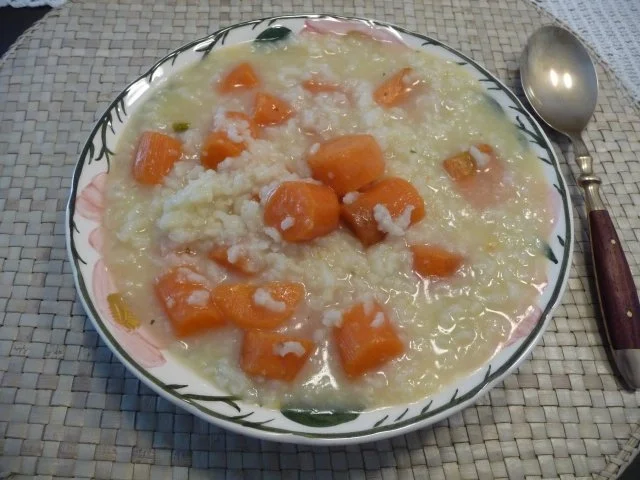 Rezept: Schonkost : Möhren an Reis Schonkost : Möhren an Reis - Rezept