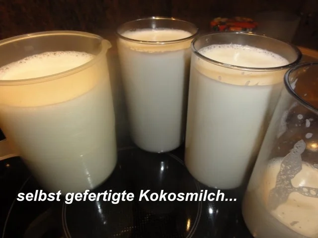 Dessert:   KOKOS - VANILLE - PUDDING - Rezept - Bild Nr. 2