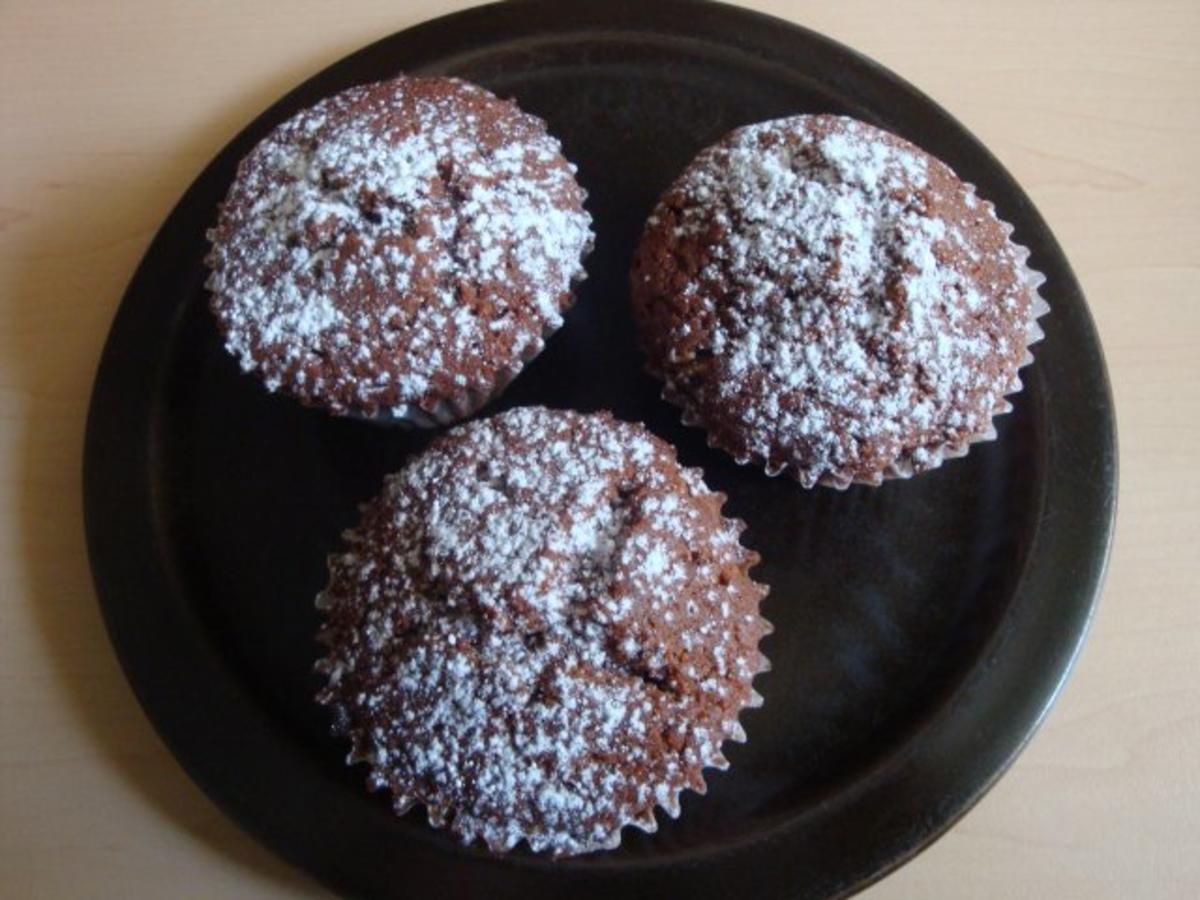 Nuss-Nougat-Muffins - Rezept