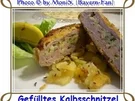 Rezept: Gefülltes Kalbsschnitzel Bild Nr. 3 Gefülltes Kalbsschnitzel - Rezept - Bild Nr. 3