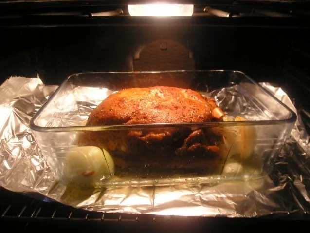 Rezept: Schweinsbraten, Knödel und Chinakohl Bild Nr. 2 Schweinsbraten, Knödel und Chinakohl - Rezept - Bild Nr. 2