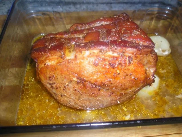 Rezept: Schweinsbraten, Knödel und Chinakohl Bild Nr. 3 Schweinsbraten, Knödel und Chinakohl - Rezept - Bild Nr. 3