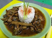 Dünne Schweinefleischscheiben klein (vom Metzger) Fruchtig scharf - Rezept