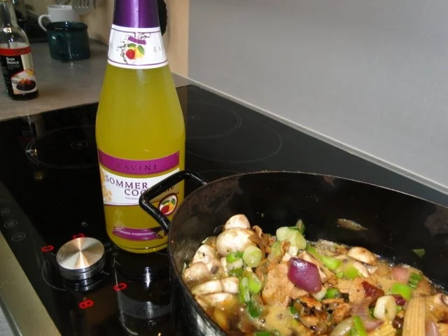 Rezept: Dünne Schweinefleischscheiben klein (vom Metzger) Fruchtig scharf Bild Nr. 6 Dünne Schweinefleischscheiben klein (vom Metzger) Fruchtig scharf - Rezept - Bild Nr. 6