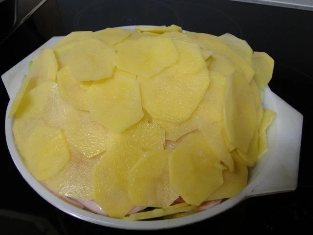 Rezept: Gratinierter Lauchauflauf Bild Nr. 4 Gratinierter Lauchauflauf - Rezept - Bild Nr. 4