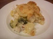 Rezept: Kabeljau Gemüse Gratin Kabeljau Gemüse Gratin - Rezept