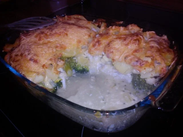 Rezept: Kabeljau Gemüse Gratin Bild Nr. 3 Kabeljau Gemüse Gratin - Rezept - Bild Nr. 3