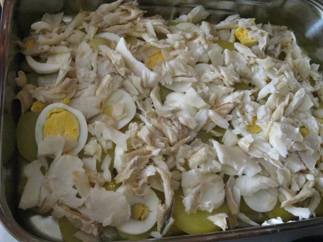 Rezept: Bacalhao à Gomes de Sá Bild Nr. 2 Bacalhao à Gomes de Sá - Rezept - Bild Nr. 2