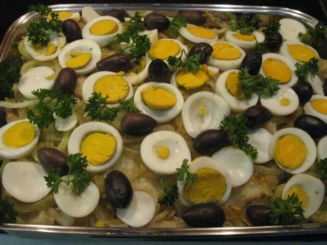 Rezept: Bacalhao à Gomes de Sá Bild Nr. 7 Bacalhao à Gomes de Sá - Rezept - Bild Nr. 7