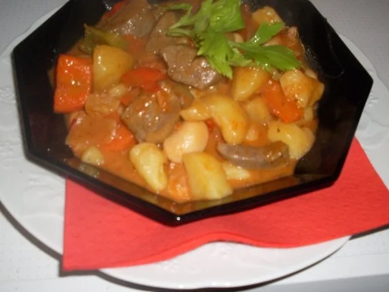 Rheinischer Lebertopf - - Rezept