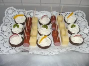 Häppchen.....passend zu Wein und Bier - Rezept