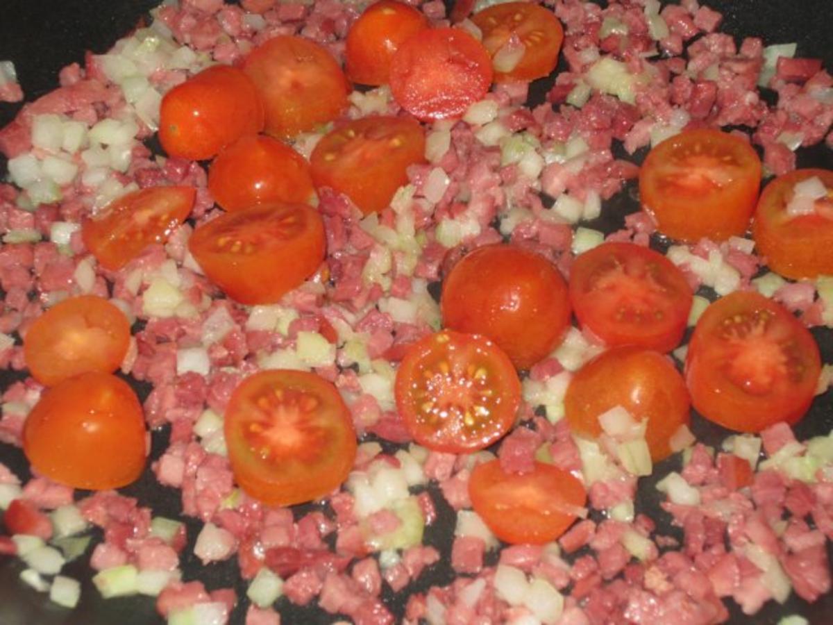 Warmer Rucola-Tomaten-Salat - Rezept - Bild Nr. 8