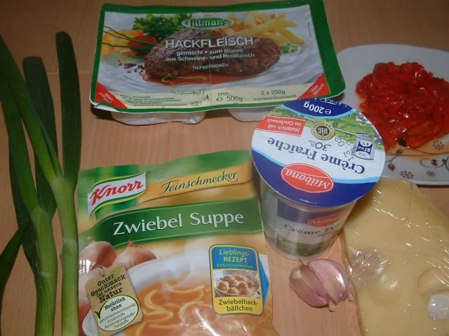 Rezept: Pikanter Hackbraten Bild Nr. 2 Pikanter Hackbraten - Rezept - Bild Nr. 2