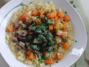 Suppe : Rinder-Eintopf für  H i t z e f r e i   im Winter, mit wunderbaren Gemüse - Rezept