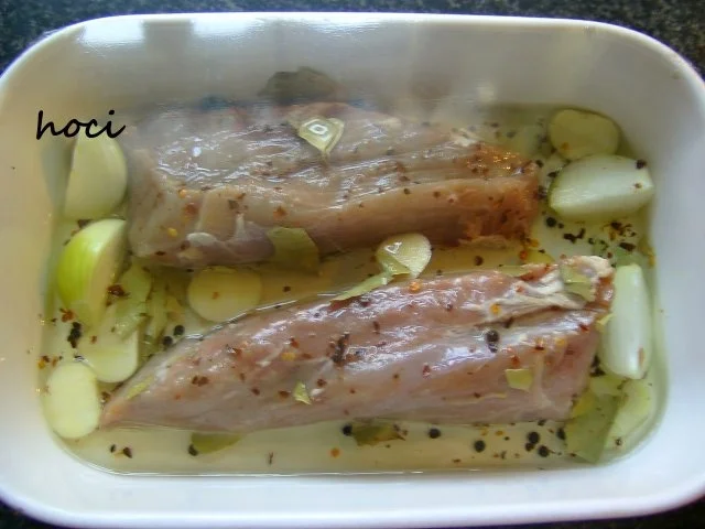 VARKENHAAS  gefüllt & gewickelt - Rezept - Bild Nr. 3