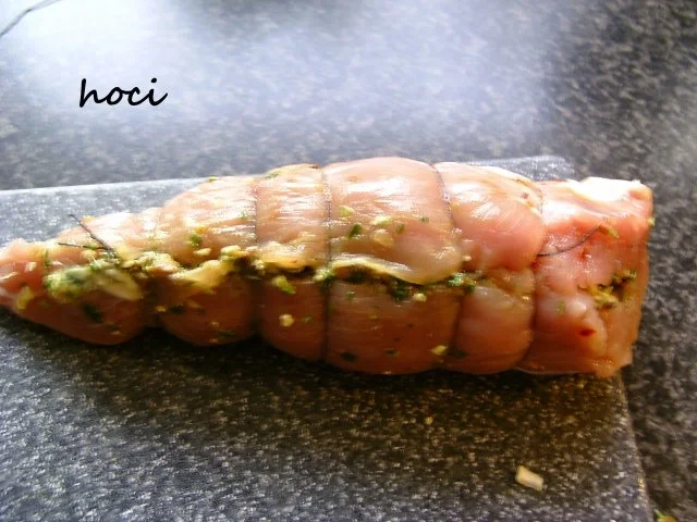 VARKENHAAS  gefüllt & gewickelt - Rezept - Bild Nr. 8