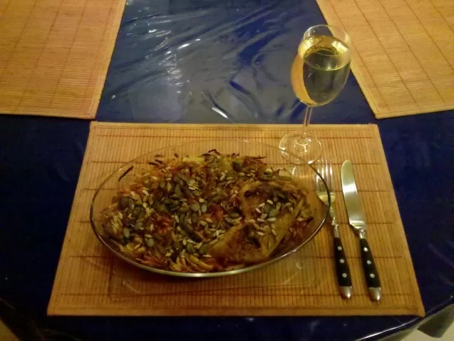 Geflügel: Hähnchen mit Ofengemüse - Rezept