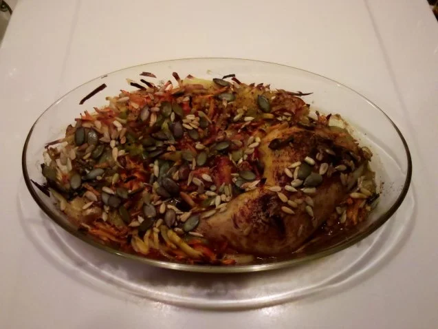 Geflügel: Hähnchen mit Ofengemüse - Rezept - Bild Nr. 6