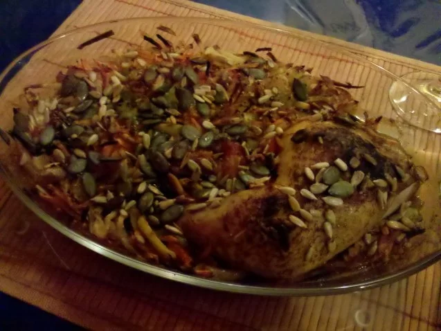 Geflügel: Hähnchen mit Ofengemüse - Rezept - Bild Nr. 9