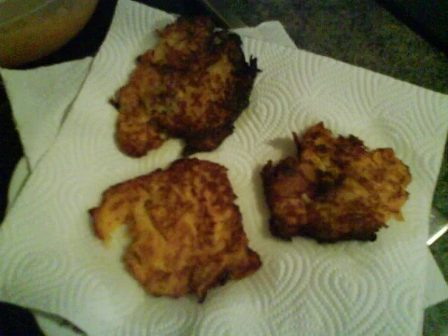 Rezept: Kürbis-Ingwerpuffer mit Sour Cream Bild Nr. 8 Kürbis-Ingwerpuffer mit Sour Cream - Rezept - Bild Nr. 8