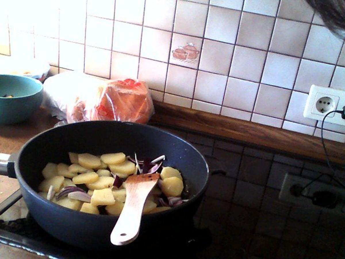 Kartoffel-Hähnchen-Pfanne - Rezept - Bild Nr. 6