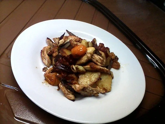 Rezept: Kartoffel-Hähnchen-Pfanne Kartoffel-Hähnchen-Pfanne - Rezept