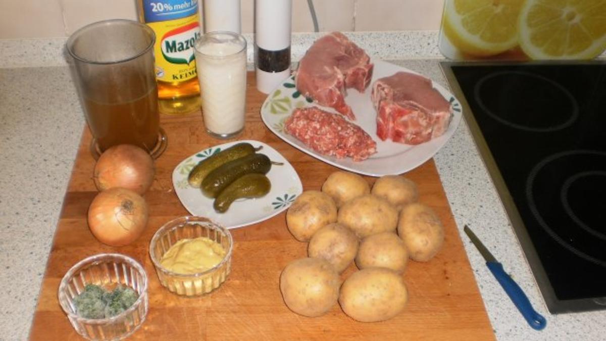 Geschmorte Rahm-Koteletts zu Bratkartoffeln - Rezept - Bild Nr. 2