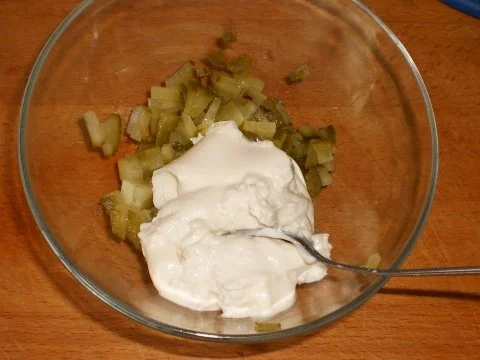 Bratkartoffeln an gerolltem Schinkenröllchen mit Rettichcreme gefüllt - Rezept - Bild Nr. 3