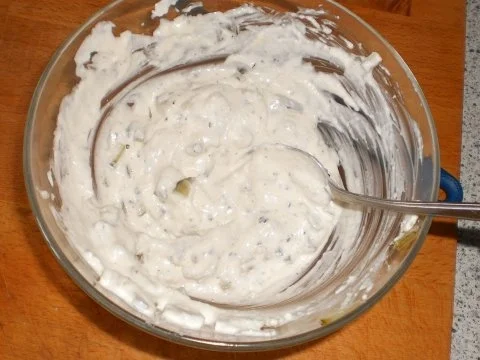 Bratkartoffeln an gerolltem Schinkenröllchen mit Rettichcreme gefüllt - Rezept - Bild Nr. 4