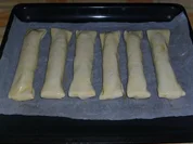 Blätterteig Berner Würstel - Rezept