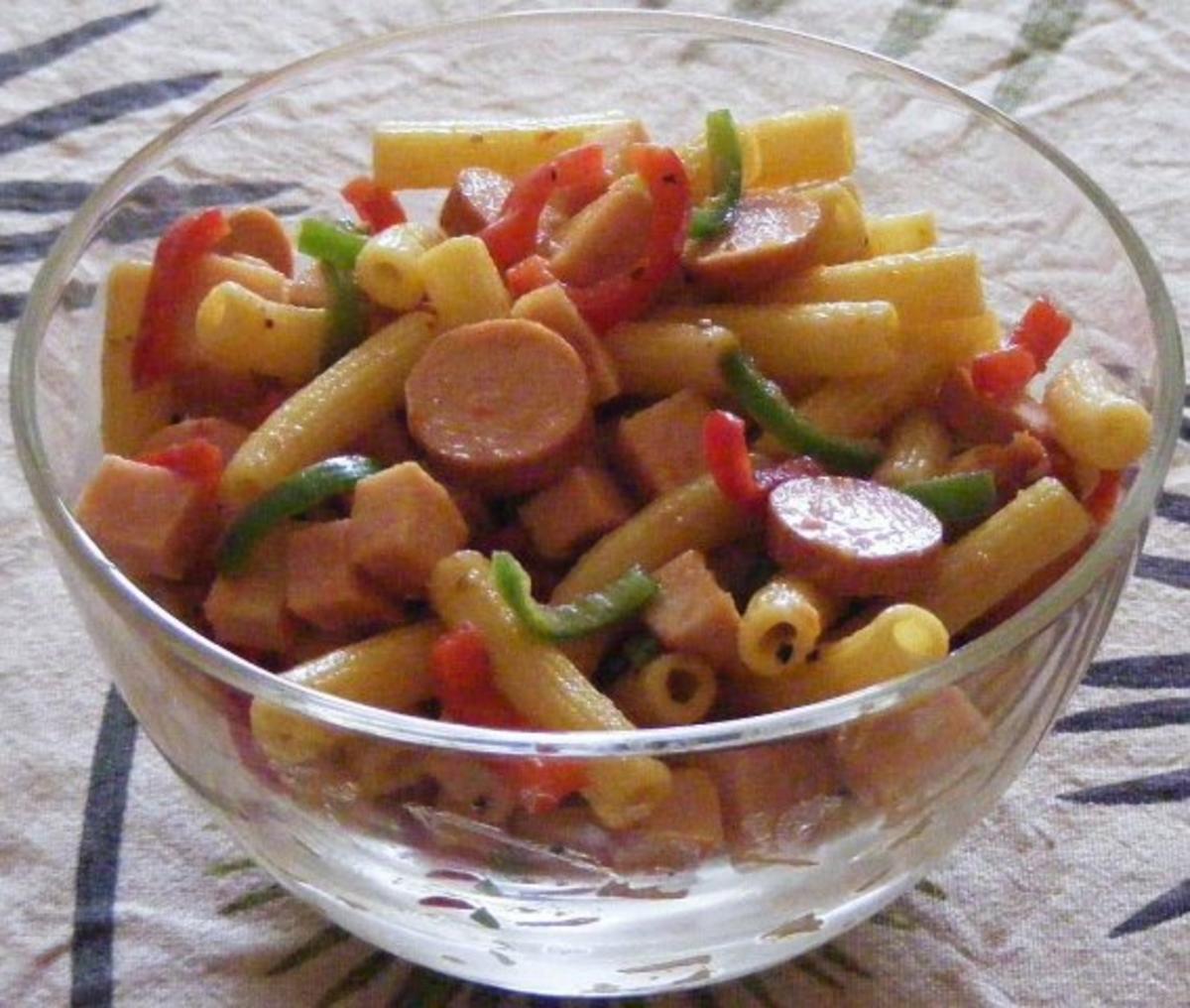 Bilder für Bunter Nudel-Salat 1 - Rezept