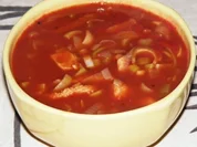 Chilibohnen-Putensteak-Lauch-Topf - Rezept