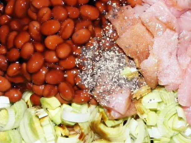 Rezept: Chilibohnen-Putensteak-Lauch-Topf Bild Nr. 2 Chilibohnen-Putensteak-Lauch-Topf - Rezept - Bild Nr. 2