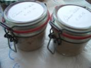 Rillettes  von Schweinefleisch und Gänsefleisch - Rezept