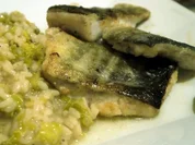 Gebratener Skrei an Wirsing-Risotto - Rezept