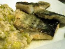 Gebratener Skrei an Wirsing-Risotto - Rezept