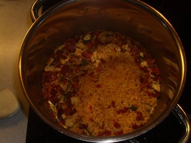 Rezept: Mediterrane Reis-Pfanne Bild Nr. 4 Mediterrane Reis-Pfanne - Rezept - Bild Nr. 4