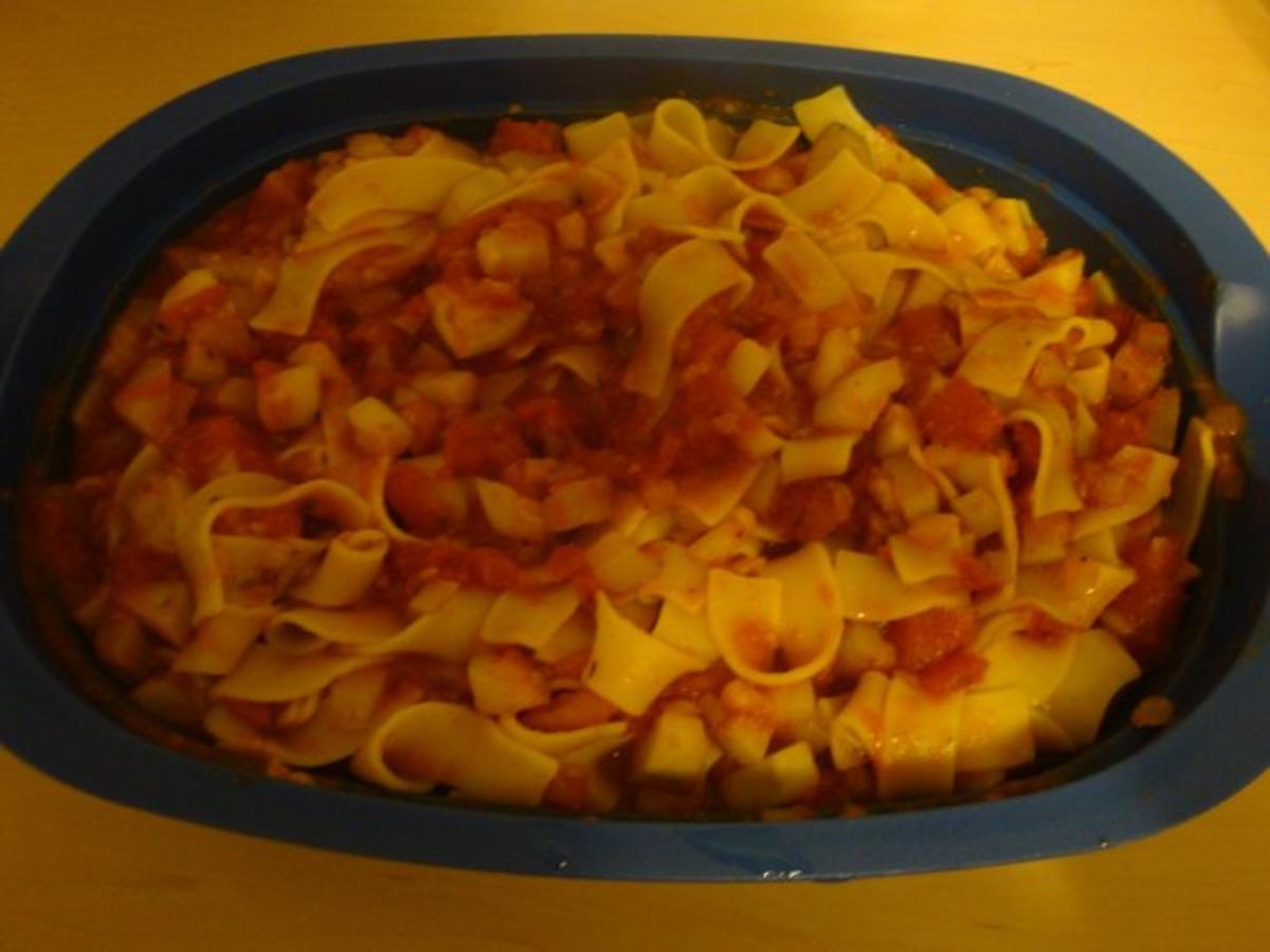Bandnudeln mit Tomaten -Zucchini -Sosse - Rezept - Bild Nr. 2