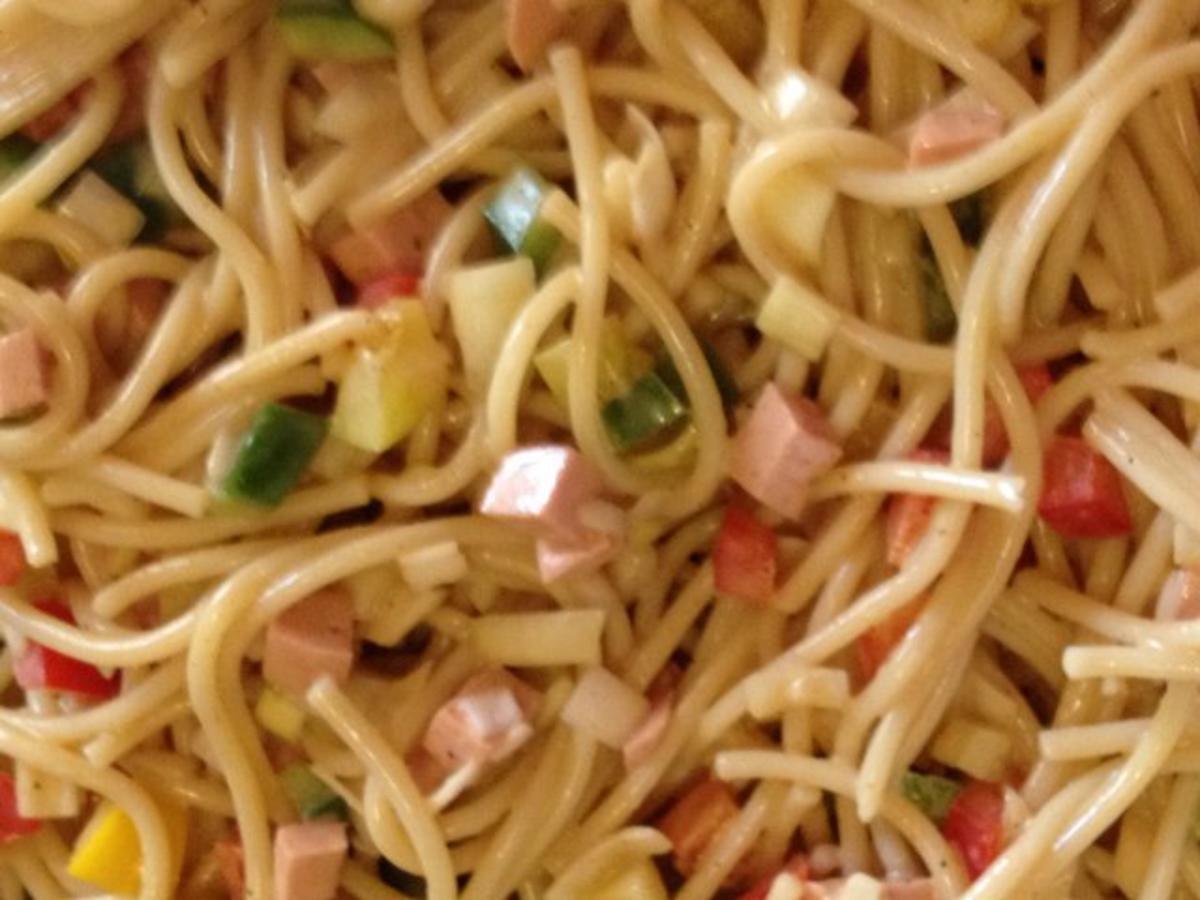 Spaghetti-Salat - Rezept mit Bild - kochbar.de