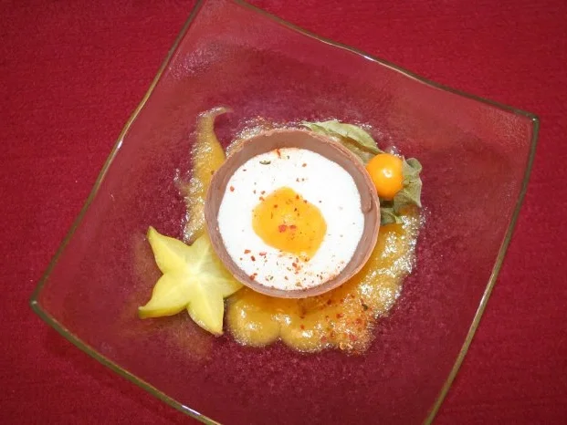 Rezept: Marburger Luft trifft Sharon Marburger Luft trifft Sharon - Rezept