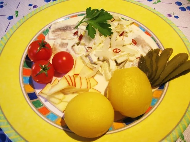 Heringsfilets mit Pellkartoffeln - Rezept