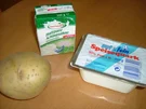 "Weißer Käs" mit Pellkartoffeln - Rezept