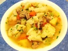Kartoffelsuppe aus Resten - Rezept