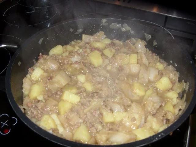 Weißkohl untereinander - Rezept